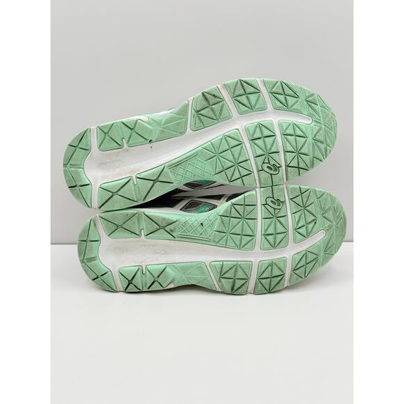 Size 9 - Asics Gel Contend 3 Womens Gray Green Comfort Running Shoes T5G5Q - Picture 7 of 8